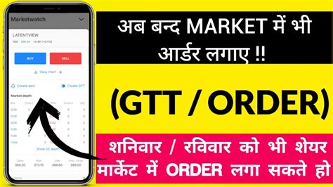 How To Place Gtt Order In Zerodha What Is Gtt Order In Zerodha