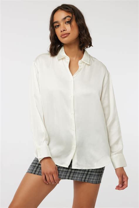 Long Satin Shirt Ardene