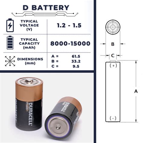 D Battery - en | Size, Weight & Applications