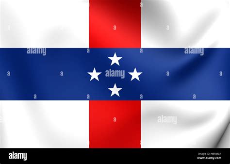 Flag of Netherlands Antilles (1954-2010 Stock Photo - Alamy