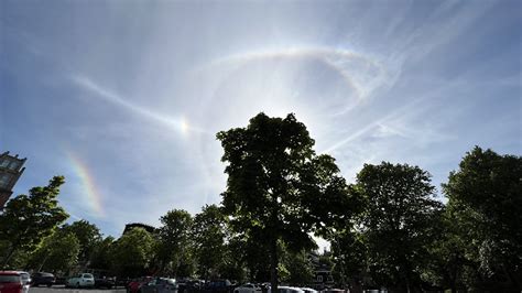 Ethereal Halo And Light Arcs Around The Sun Captured In Photos Of