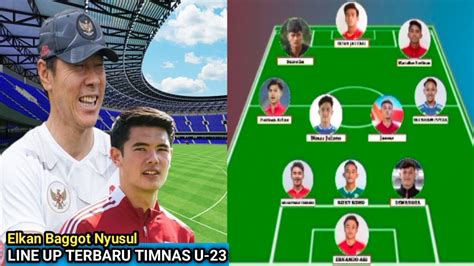 STY ROMBAK LINI DEPAN LINE UP TIMNAS U 23 BERUBAH 50 PEMAIN