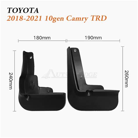 OEM Mud Flaps Wholesales Fit TOYOTA 10 Gen Camry XV70 AutoBridge