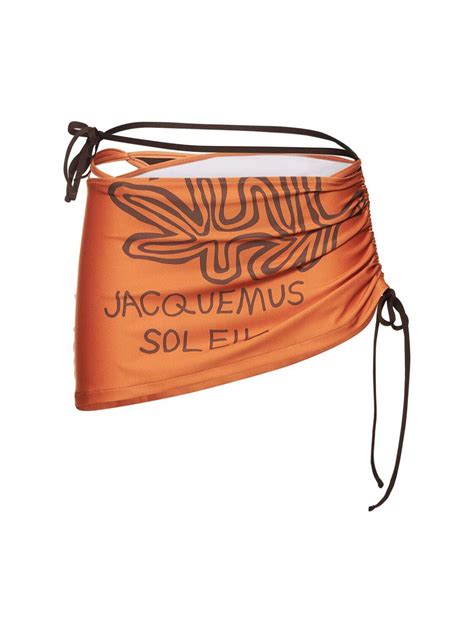 Jacquemus Le Bas De Maillot Maio Bikini Skirt Multicolor Editorialist