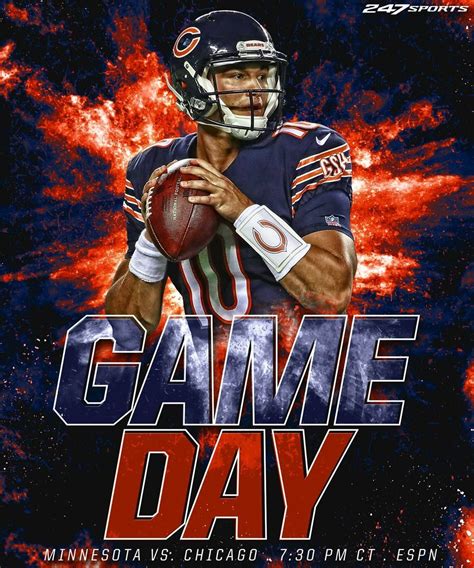 Tru Game Day Chicago Bears Wallpaper Chicago Bears Football Chicago