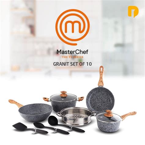 Jual Peralatan Dapur Pearalatan Masak Set Master Chef Granit Set Of