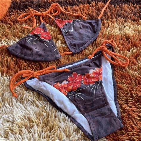 Vintage Y2k Bikini Theyre From Dutch Fonzie And Depop