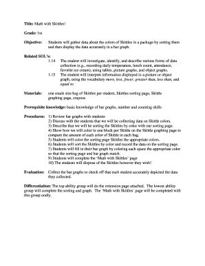 Fillable Online Sjridg Wmwikis Skittle Lesson Doc Sjridg Wmwikis Fax