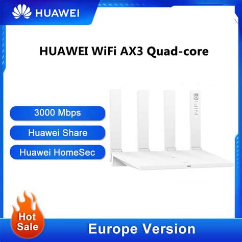 Huawei Europa Bersyon Ax3 Quad Core Multi Router Mesh Networking