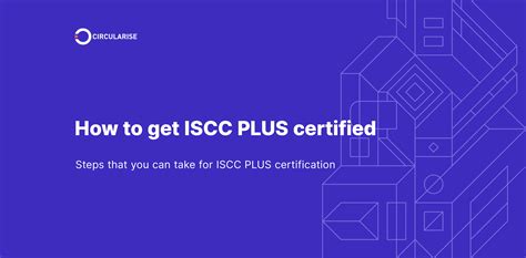 How To Get Iscc Plus Certified