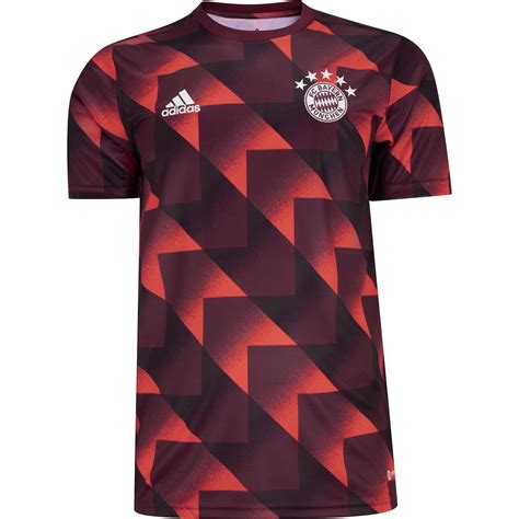 Camisa Pré Jogo Bayern 22 23 adidas Masculina Centauro