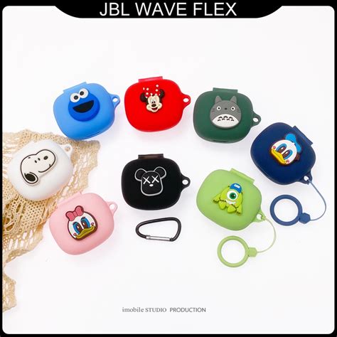 Capa De Silicone Para Fone De Ouvido Bluetooth Sem Fio JBL WAVE FLEX