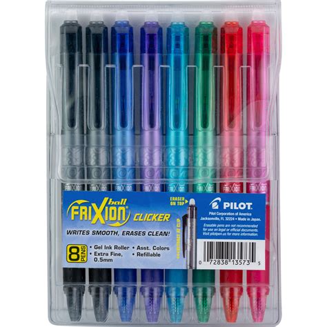 Buy Pilot Frixion Clicker Erasable Gel Ink Pens Extra Fine Point 05