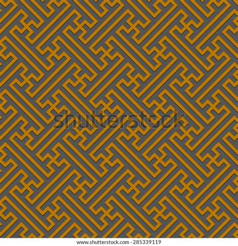 Oriental Swastika Pattern Design Culture Vector De Stock Libre De