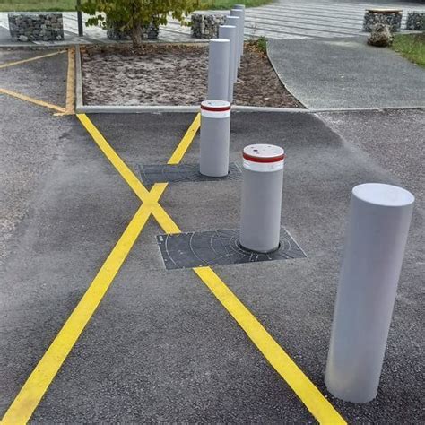 Pedestrian Bollard Citeasy Evo Bornes Escamotables Et Systemes