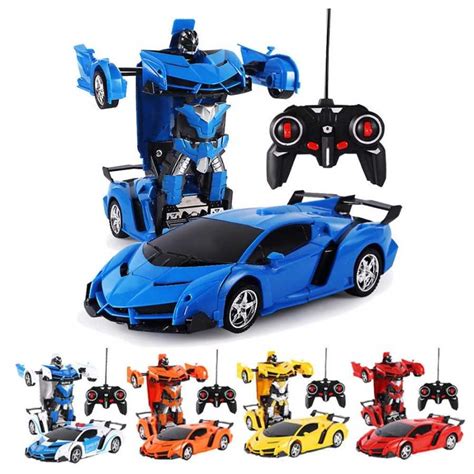 Jual MAINAN RC MOBIL ROBOT DEFORMATION AUTOBOTS TRANSFORMER