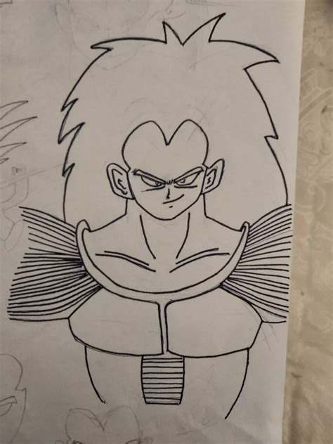 Raditz from Dragon Ball : r/AnimeSketch