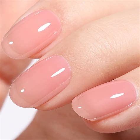 Amazon Aillsa Bubble Gum Pink Gel Polish Nude Neutral Jelly Gel