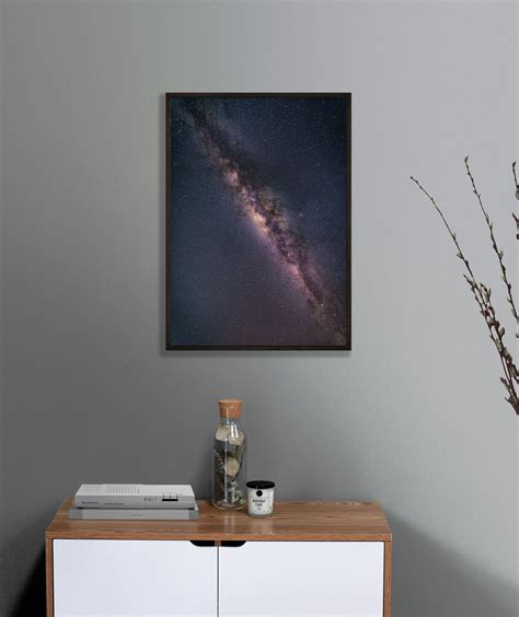 Milky Way Galaxy Poster Milky Way Galaxy Wall Art Trendy Wall Art Trendy Poster Milky Way From ...