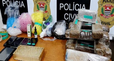 Polícia Civil Apreende Grande Quantidade De Drogas Em Ibaté E Prende Duas Pessoas Comando Vp