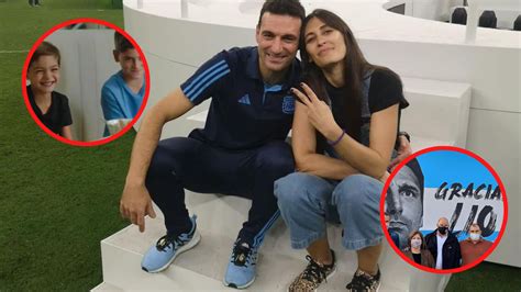 Lionel Scaloni familia así es la vida de sus padres esposa e hijos y