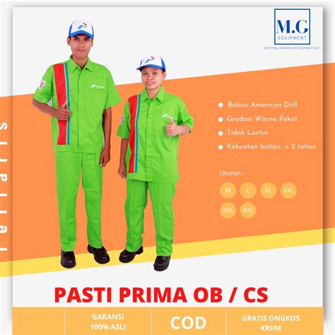 Jual Pusat Original Seragam Spbu Pertamina Pasti Prima Operator Admin