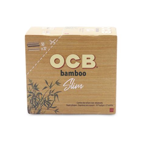 Seda Ocb Bamboo King Size Slim 32 Folhas