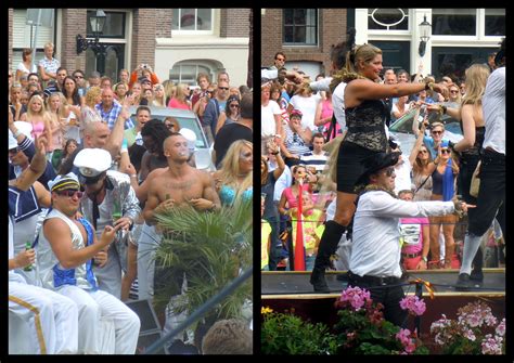 Dia A Dia Parada Gay Em Amsterdam
