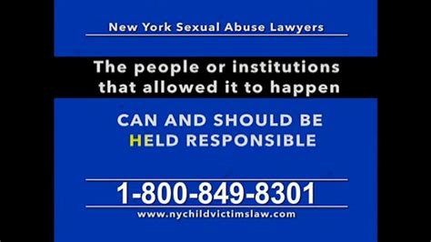 Reich And Binstock Tv Commercial New York Sexual Abuse Lawyers