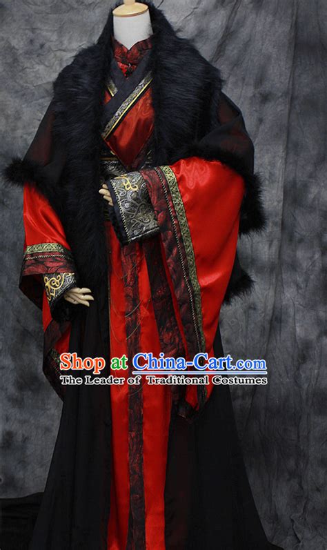 Han Emperor Ancient Chinese Costumes Complete Set