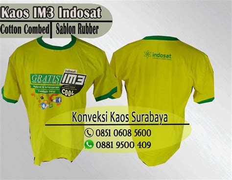 Harga Pesan Kaos Oblong Sablon Di Surabaya