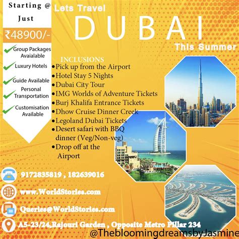 Dubai Travel Brochure