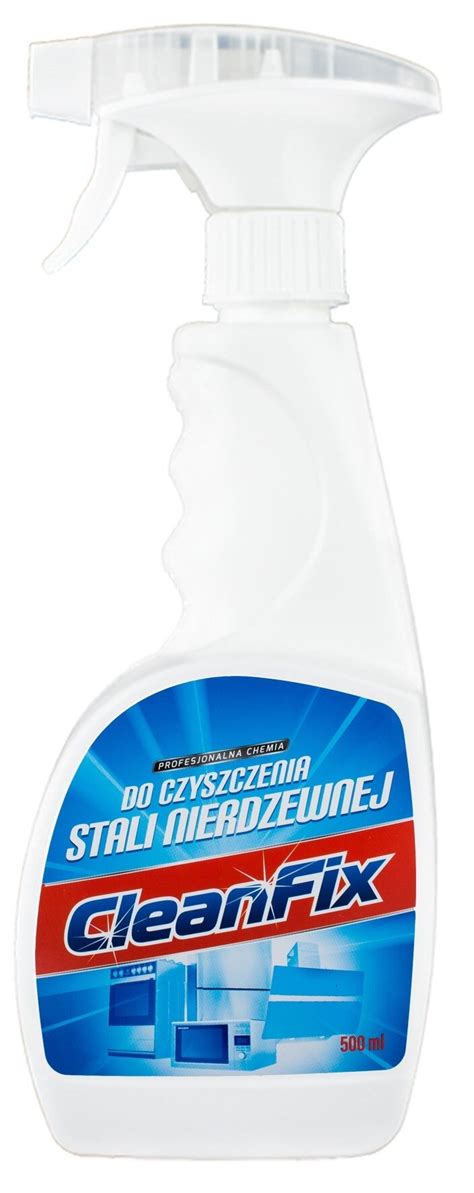 CLEANFIX 500 ml Płyn do czyszczenia stali nierdzewnej niskie ceny i