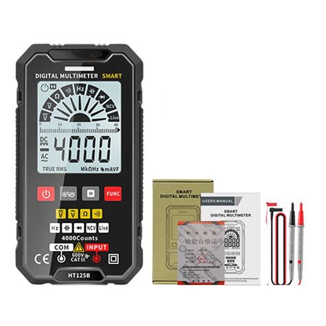 Sskfhgi Ht B Ultra Thin Large Screen Digital Multimeter Fully