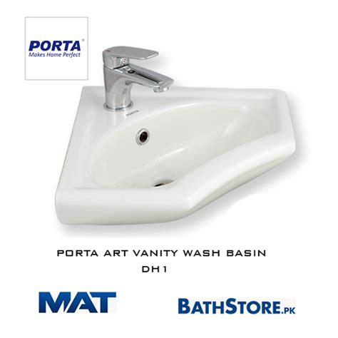 Porta Wash Basin Pedestal HD1 Design Bath