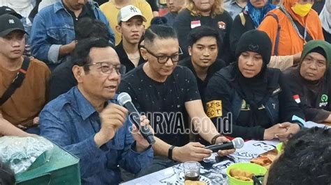 Saat Mahfud Md Dapat Kritikan Pedas Dari Pemuda Surabaya Kurang