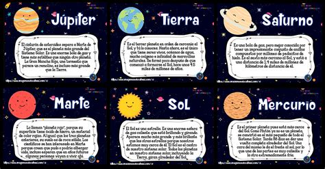 Carteles Ilustrativos El Sistema Solar Y Sus Planetas Nbkomputer