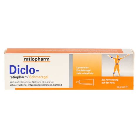 Diclo Ratiopharm Schmerzgel G G Online Kaufen Docmorris