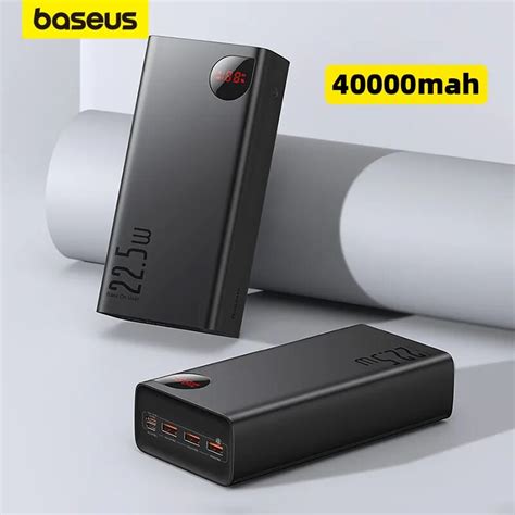 Baseus Adaman Metal Body Digital Display Quick Charge Power Bank