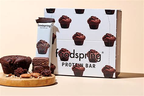 Foodspring Creates Another Chocolate Protein Bar With Chocolate Muffin