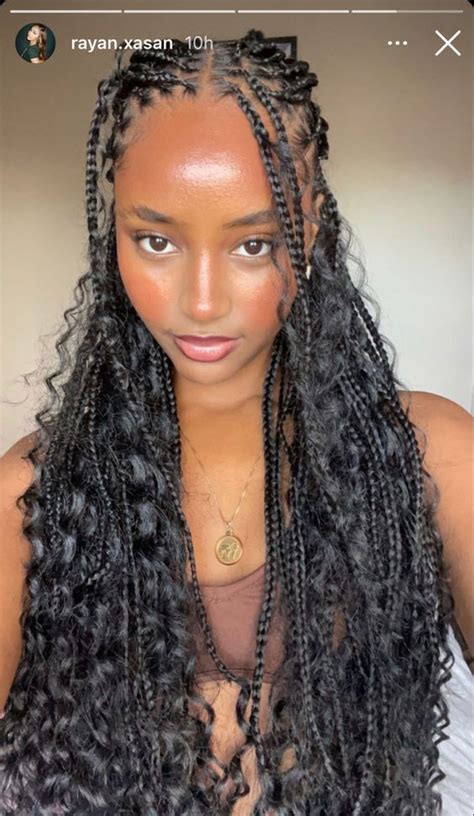 Super Long Goddess Box Braids Goddess Braids Hairstyles Protective