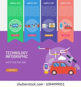 Technology Infographic Design Stock Vector (Royalty Free) 1094999051 ...