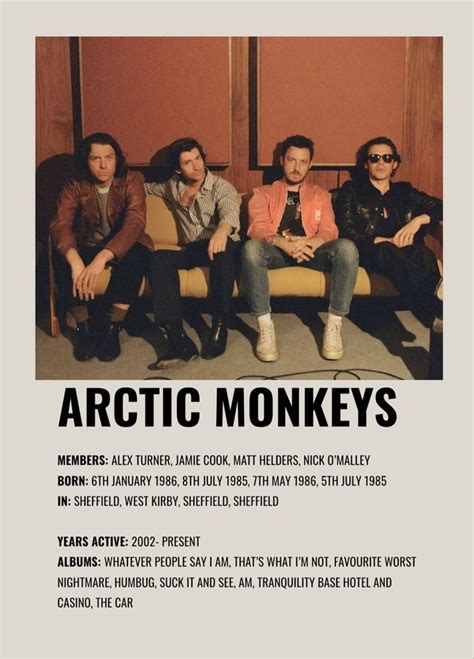 Arctic Monkeys V2 Muziek Albums Muziek Tekst Grapjes