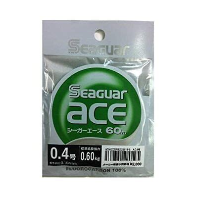 Kureha Seaguar Ace Fluorocarbon Line M Kg Lb Fishing Line