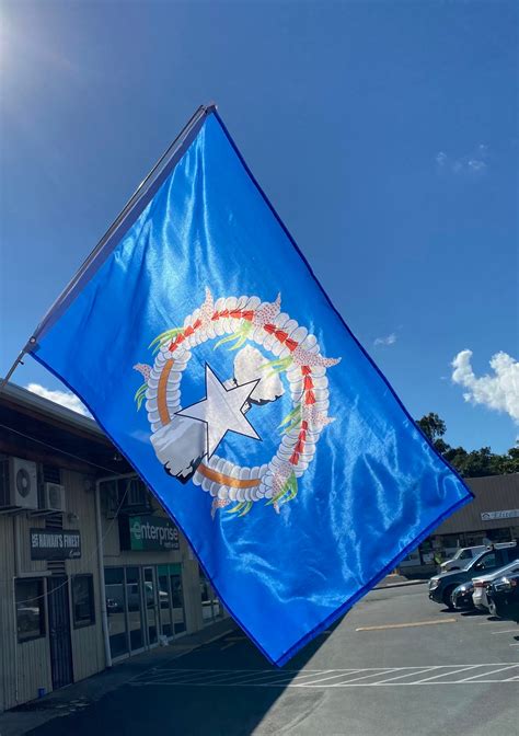 Saipan Flag Large Flags - Etsy Canada