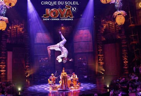 cancun cirque du soleil joya show ticket mexico tourist information