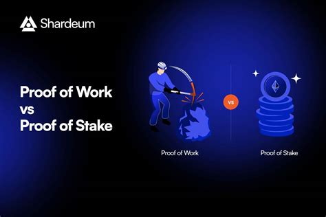 Proof Of Work And Proof Of Stake In Blockchain Difference Pros And Cons