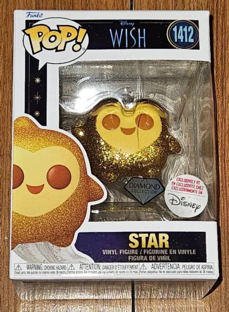 FUNKO POP DISNEY 1412 Star Wish Diamond Collection Disney Exclusive