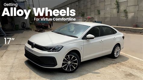 Alloy Wheels For Vw Virtus Comfortline Inches Aftermarket Youtube