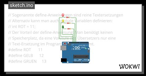 Ampel Wokwi ESP32 STM32 Arduino Simulator